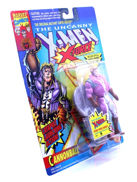 The Uncanny X-Men: X-Force Actionfigur Cannonball (Catapult Launching Action) von Toy Biz